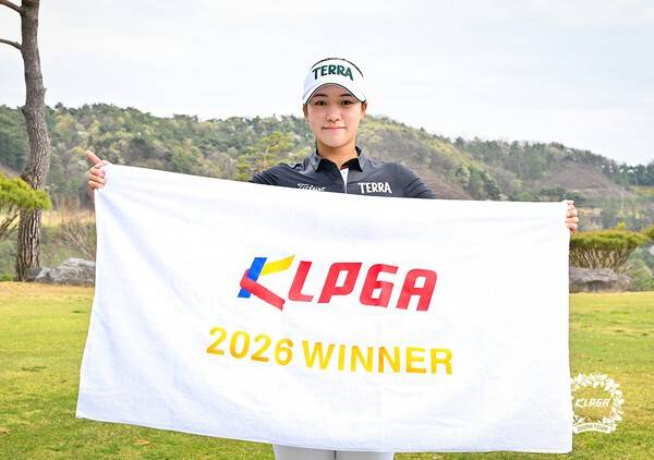 KLPGA 2026 제주공항렌트카·백제CC 점프투어 1차전 우승자 성아진. /사진=KLPGA