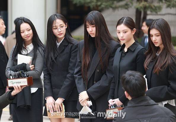 뉴진스 하니, 민지, 혜인, 해린, 다니엘(왼쪽부터) / 게티이미지