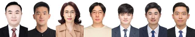 참여연구진 사진. (왼쪽부터) 이상길, 남원일, 최윤희, 하지환, 최우영, 곽호정, 박종용 교수. (사진 = 국립부경대)