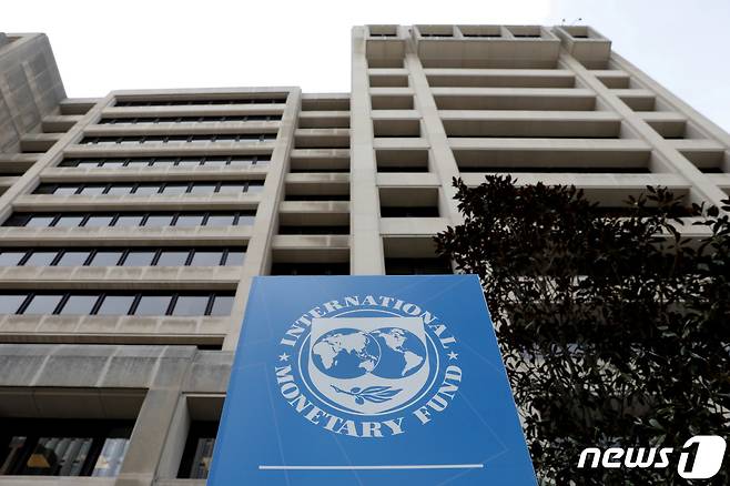 미국 워싱턴DC 소재 국제통화기금(IMF) 본부 전경. 2019.4.8. ⓒ 로이터=뉴스1