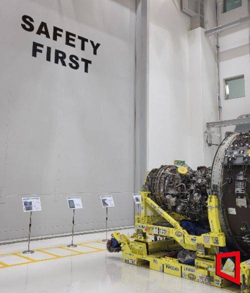 대한항공 제2 엔진 테스트 셀(ETC) 내부. 최영찬 기자