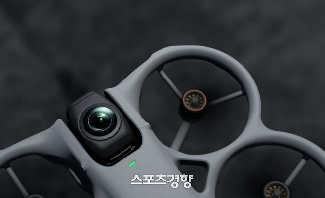 전방에 LiDAR 센서를 지니고 있는 DJI, 8K 360도 드론 ‘아바타 360’