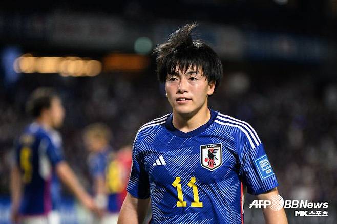 마치다 젤비아에서 활약 중인 일본 축구 대표팀 측면 공격수 소마 유키. 소마가 부상 복귀전에서 마치다의 ACLE 결승 진출을 이끌었다. 사진=AFPBBNews=News1