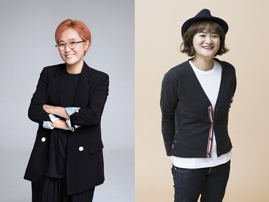 송은이, 김신영. 사진l컨텐츠랩 VIVO