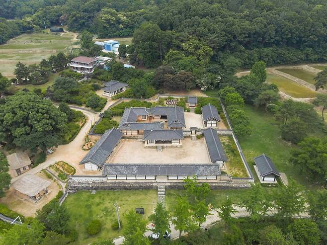 사계고택(은농재) 전경. 사진 제공=계룡시