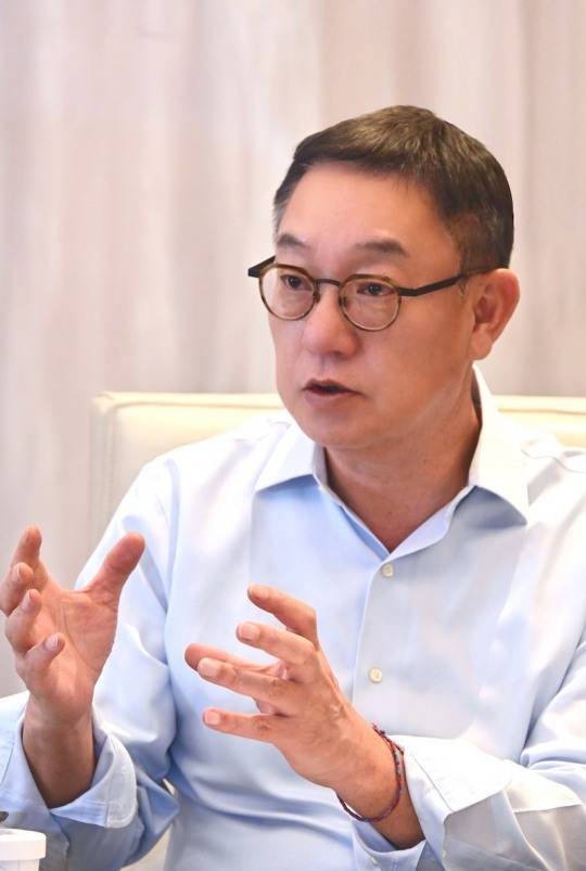 현신균 LG CNS 대표이사(사장). /사진=LG CNS
