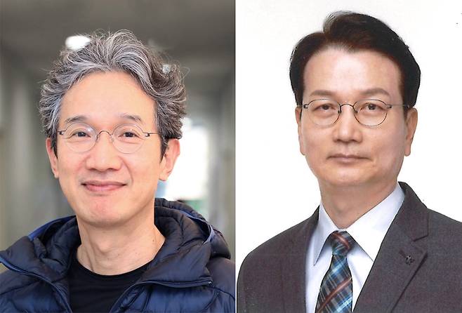 ‘제35회 수당상’ 수상자로 선정된 황일두(왼쪽) 포항공대 석천석좌교수와 조성배 연세대 교수. /수당재단