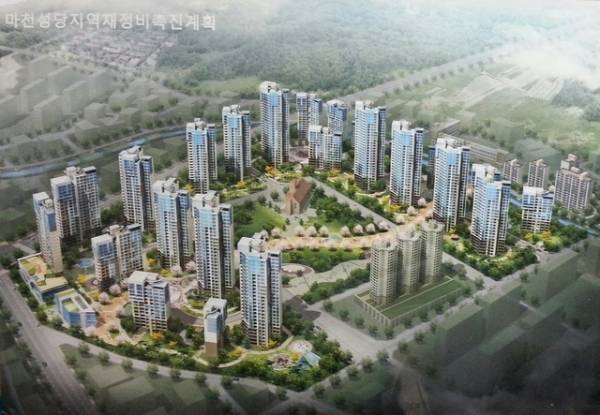 마천5구역 조감도./사진=정비사업 정보몽땅