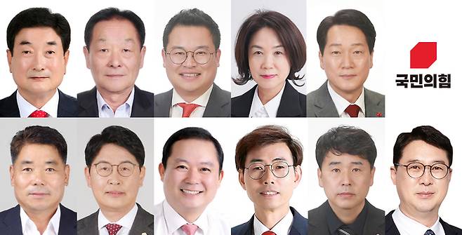 ▲ 6·3 지방선거 국민의힘 영주지역 광역·기초의원 공천들. 사진 위 왼쪽부터 경북도의원 영주 제2선거구 임무석, 영주시의원 가선거구 이재창·이정석, 나선거구 석혜순·손종호 후보. 아래 왼쪽부터 마선거구 김삼재·전규호, 바선거구 양기택·전풍림 후보.