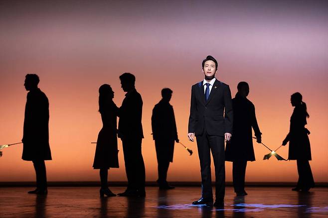 뮤지컬 '그날들'의 2019년 공연 사진. 인사이트엔터테인먼트