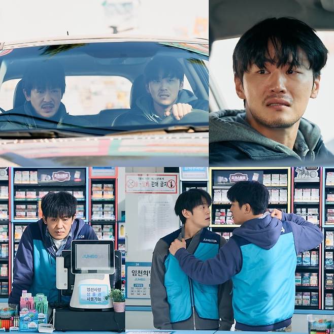 '오십프로' 허성태와 이학주가 의리와 현실 사이에서 균열 난 브로맨스로 강력한 코믹 에너지를 만든다./사진제공=MBC