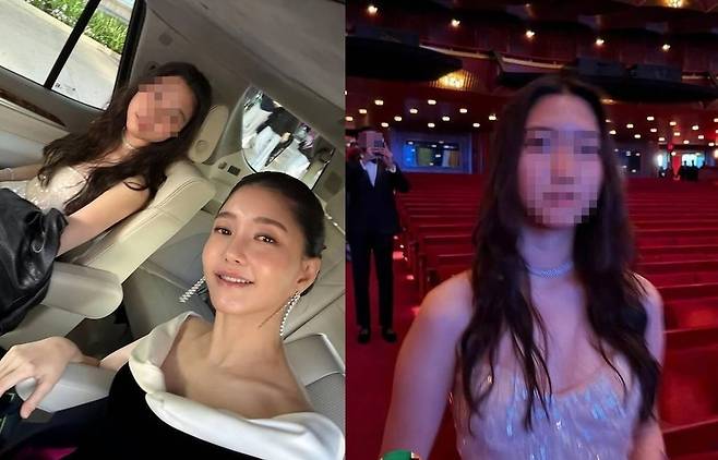 김희영 이사장이 딸의 모습을 공개했다./사진=김희영 SNS