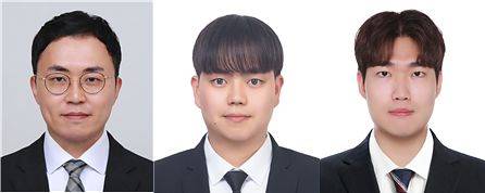 왼쪽부터 한양대 ERICA 김종석 교수, 한양대 ERICA 배종화 석사과정생, 한양대 ERICA 박현호 석사과정생.