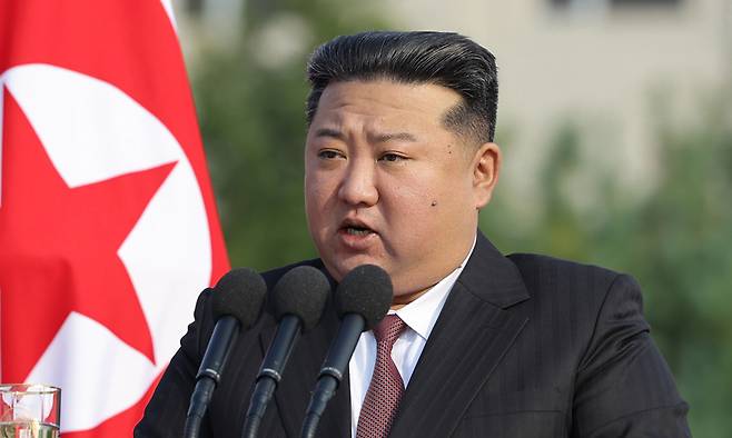 북한 김정은 국방위원장. 연합뉴스