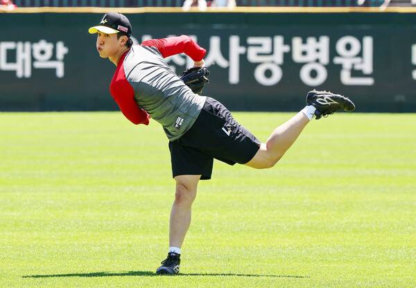 히라모토 긴지로. ⓒSSG랜더스