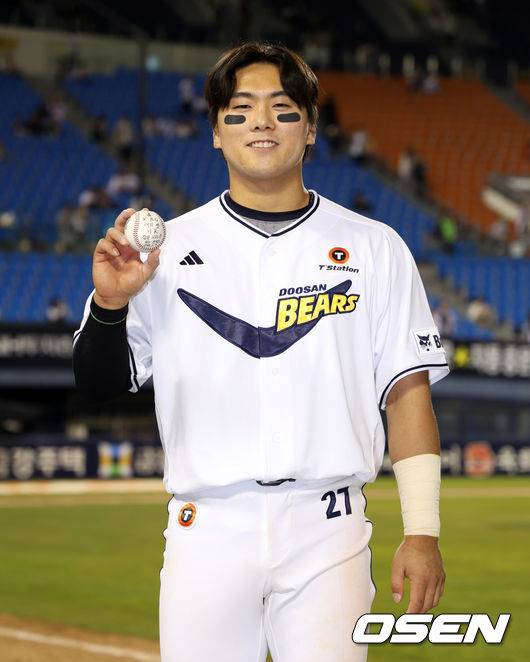 두산 베어스 윤준호. /OSEN DB