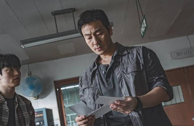 배우 박해수는 '허수아비'에서 강태주 형사 역을 맡았다. / 사진제공=KT스튜디오지니