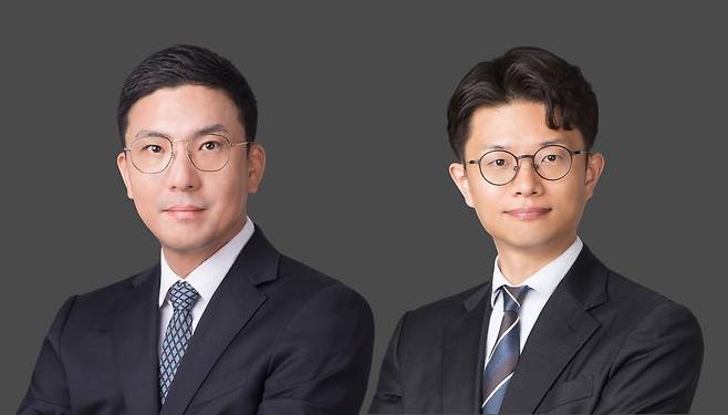 왼쪽부터 홍정훈, 김일권 변호사. 법무법인 태평양