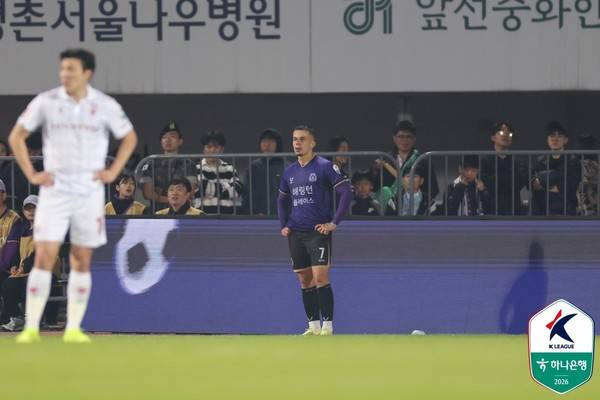 마테우스(FC안양). 한국프로축구연맹 제공