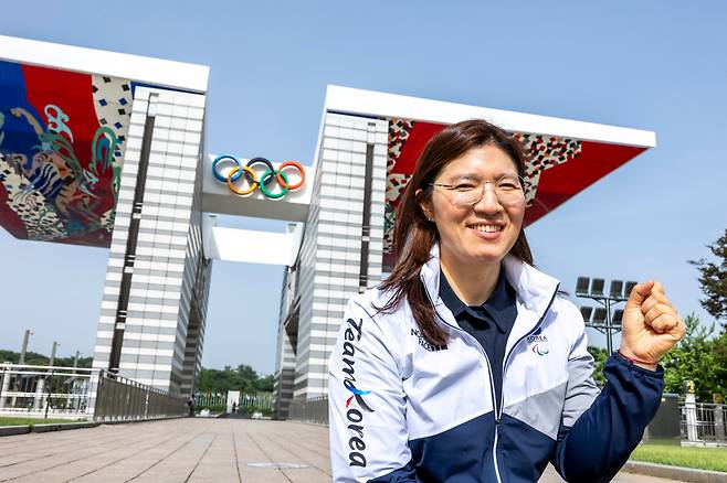 올림픽 역도에서 금·은·동메달을 모두 따고 은퇴한 장미란 용인대 교수 /이신영 영상미디어 기자