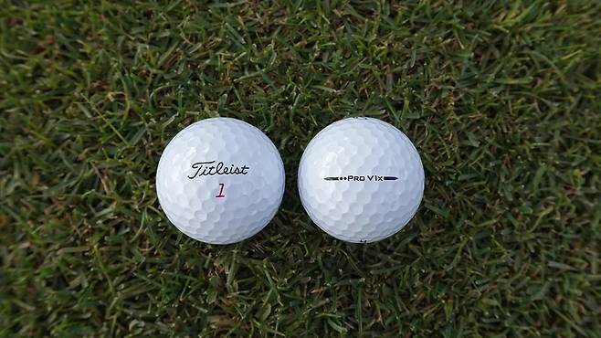 타이틀리스트 Pro V1x 더블닷. 사진 제공=타이틀리스트