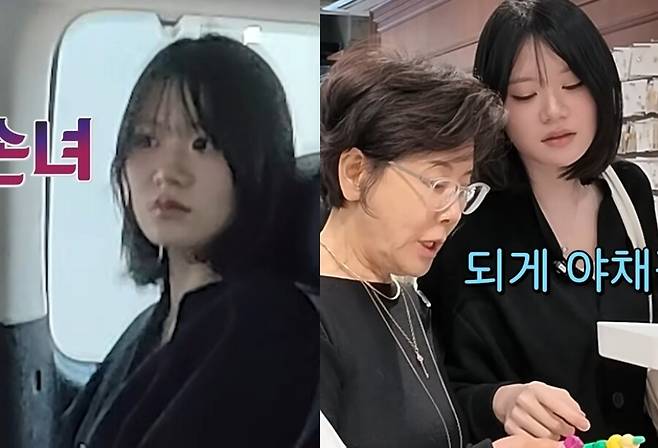 ▲ 박정수의 손녀가 걸그룹 못지않은 미모로 눈길을 끌었다. 출처|유튜브 채널 '웬만해선 정수를 막을 수 없다'