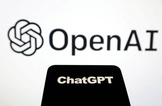 '챗GPT' 개발사 오픈AI 로고. 〈사진=로이터/연합뉴스〉