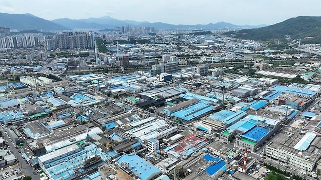 대구 서구 염색공단 모습. 영남일보DB