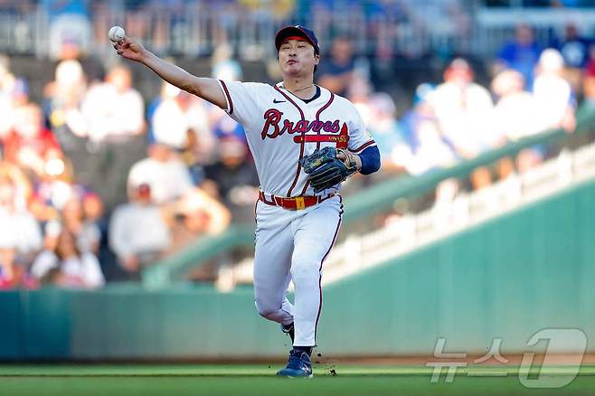애틀랜타 브레이브스 내야수 김하성. ⓒ AFP=뉴스1