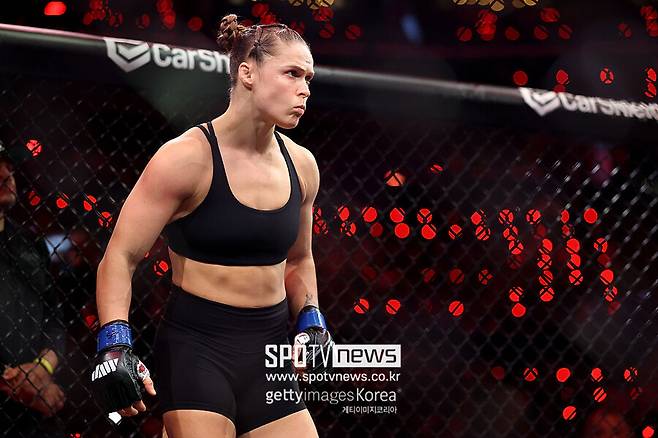▲ 17일(한국시간) MVP MMA 1 메인이벤트에 출전한 론다 로우지.