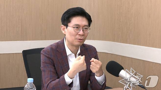 뉴스1TV '팩트앤뷰'에 출연한 조정훈 국민의힘 의원. 2026.5.19./뉴스1