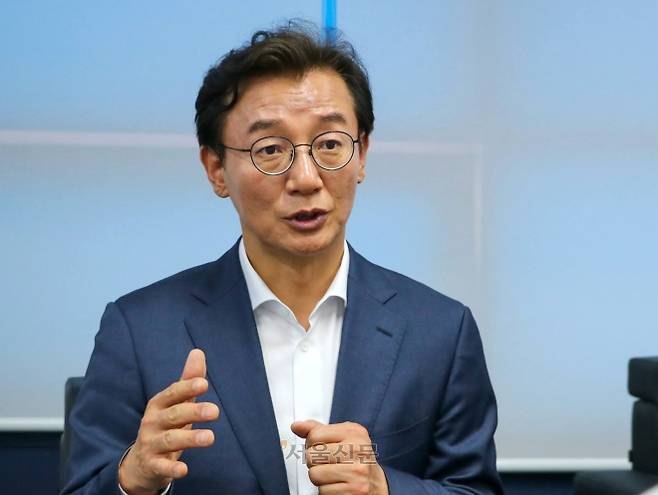 전재수 더불어민주당 부산시장 후보. 부산 정철욱 기자