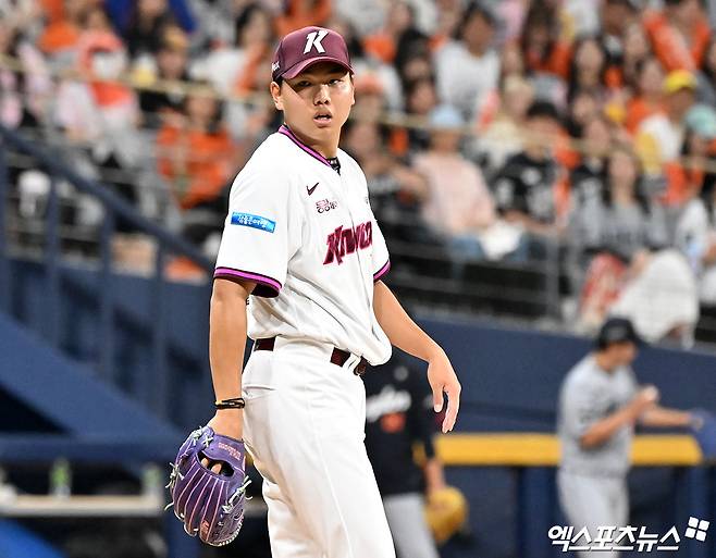 키움 히어로즈 좌완 파이어볼러 유망주 박정훈이 19일 서울 고척스카이돔에서 열린느 2026 신한 SOL KBO리그 SSG 랜더스와 팀 간 4차전에 선발투수로 나선다. 사진 엑스포츠뉴스 DB