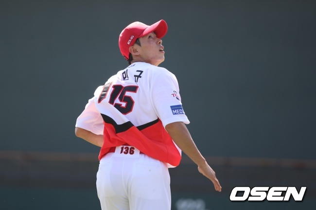 KIA 신인 외야수 김민규./OSEN DB