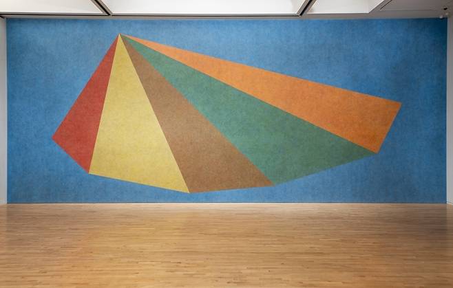 Sol LeWitt Open Structure_Wall Drawing #770. /사진: 아모레퍼시픽 제공