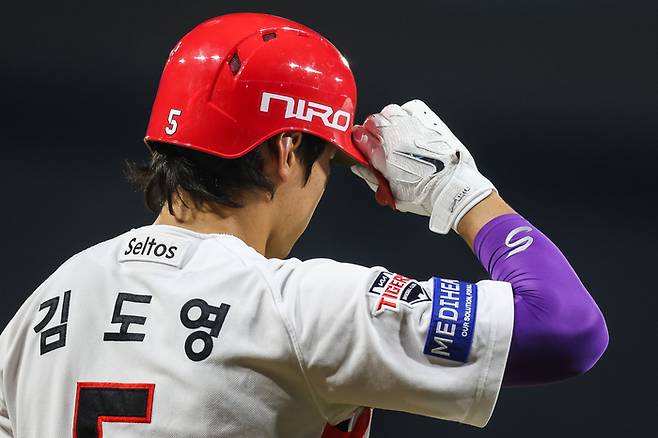 KIA 김도영이 19일 광주-기아 챔피언스 필드에서 열린 2026 KBO리그 정규시즌 LG전서 타석에 들어서고 있다. 사진 | KIA 타이거즈