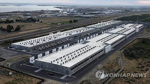 미국의 한 데이터센터 모습. AP 연합뉴스 자료사진