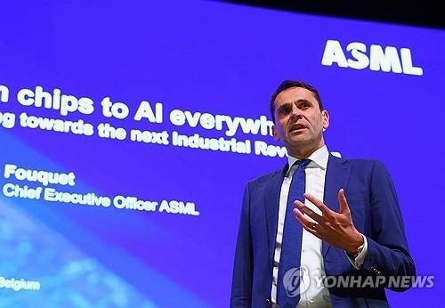 ASML 크리스토프 푸케 CEO. 로이터 연합뉴스