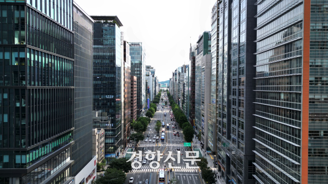 서울 강남역 일대. 조태형 기자