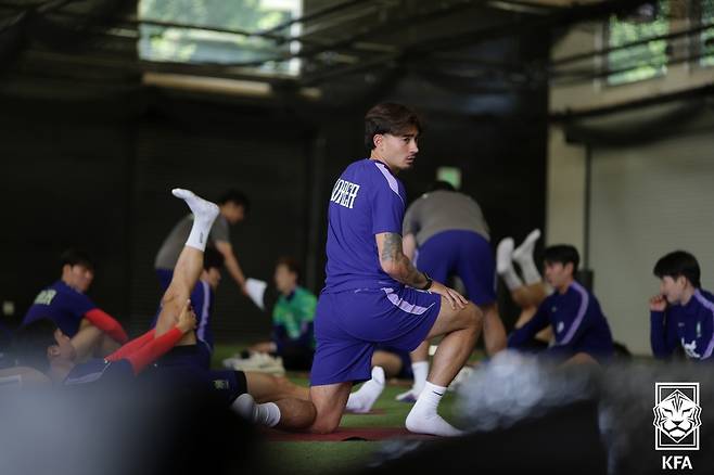 옌스 카스트로프. /사진=대한축구협회(KFA) 제공