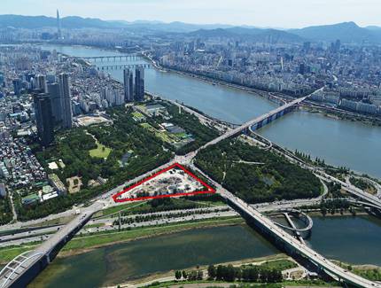 삼표레미콘 부지 복합개발 대상지 현황 (자료=서울시)