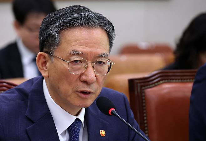 정성호 법무부 장관. 연합뉴스