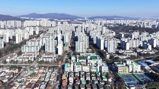 분당신도시 전경 성남시 제공