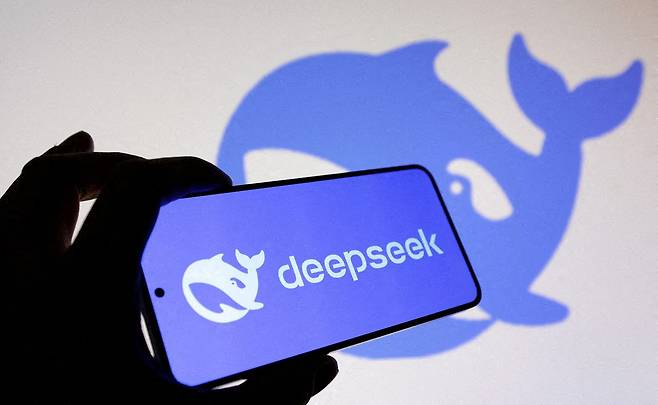 중국 인공지능(AI) 스타트업 딥시크(DeepSeek) 로고. 로이터=연합뉴스