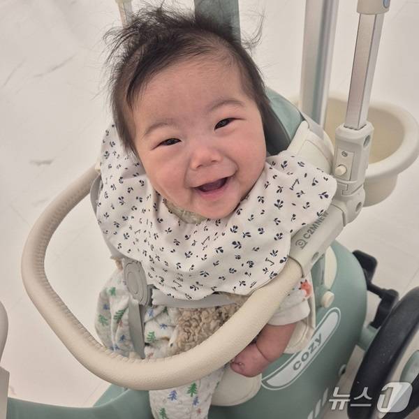 생후 9개월에 뇌사 장기기증으로 3명의 생명을 살리고 떠난 장소민 양. (한국장기조직기증원 제공)