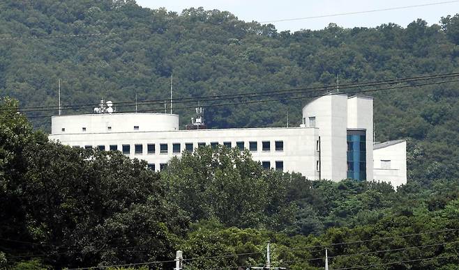 서울 서초구 내곡동에 위치한 국가정보원 건물. 배우한 기자