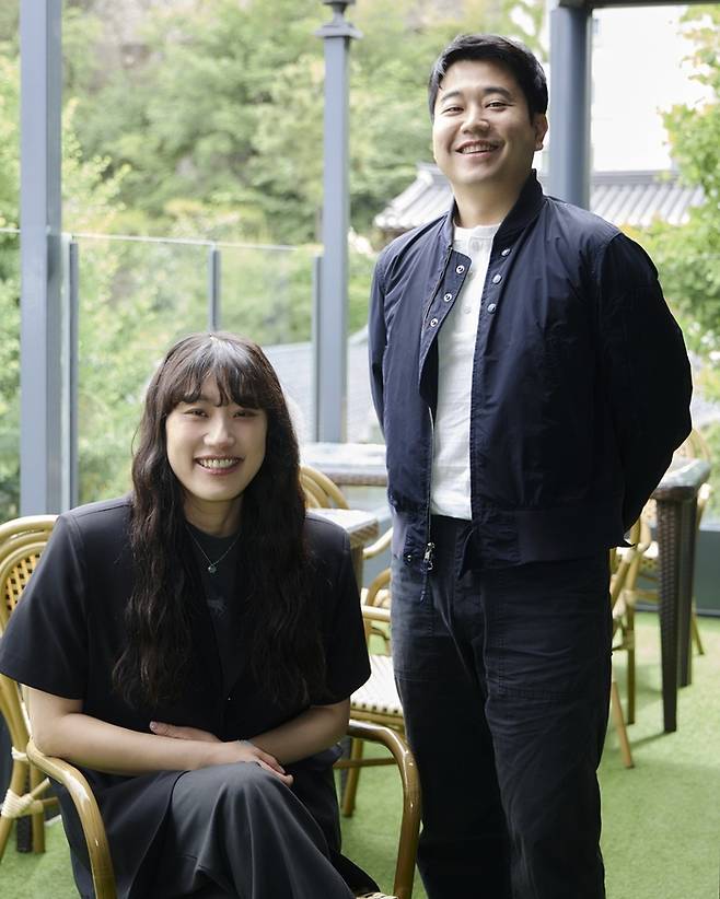 ‘봉주르 빵집’ 김란주 작가, 박근형 PD. 사진|쿠팡플레이