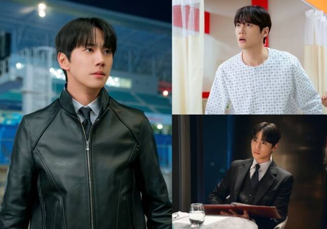 이준영이 열연한 '신입사원 강회장'은 사업의 신이라 불리는 굴지의 대기업 최성그룹의 회장 강용호(손현주 분)가 사고로 원치 않는 2회 차 인생을 살게 되는 이야기를 담은 드라마다. /SLL, 코퍼스코리아