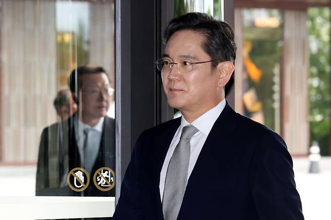 이재용 삼성전자 회장이 1일 오후 서울 신라호텔에서 열린 2026삼성호암상 시상식에 참석하고 있다. 2026.6.1/뉴스1
