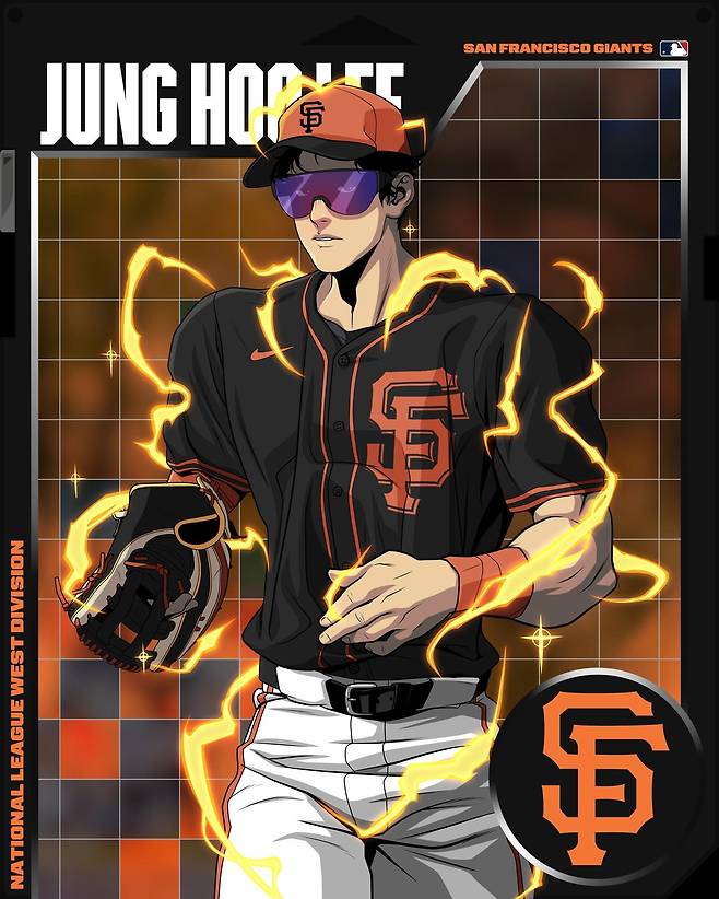 이날 경기 후 MLB 인스타그램 계정에는 불꽃을 휘감은 이정후의 일러스트와 함께 ‘HOO-LEE-GAN(후리건)’이라는 게시글이 올라왔다. 후리건은 이정후의 열혈 팬을 지칭하는 별칭이다. 사진 출처 MLB 인스타그램